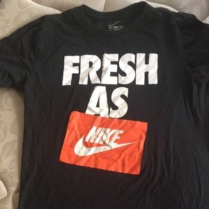 Nike “Fresh As 🤐” Shirt